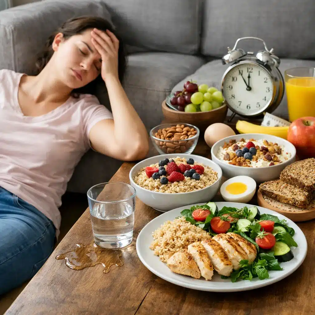 Skłonność do omdleń a regularne posiłki
