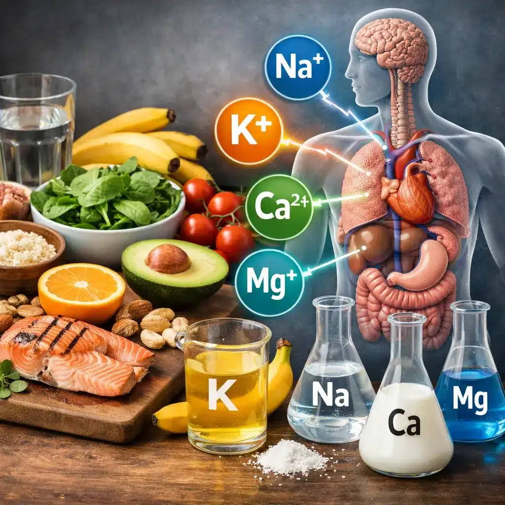 Jak dieta wpływa na równowagę elektrolitową?