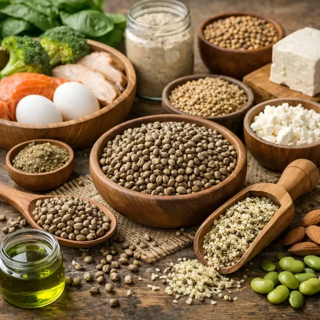 Nasiona konopi – kompletne białko