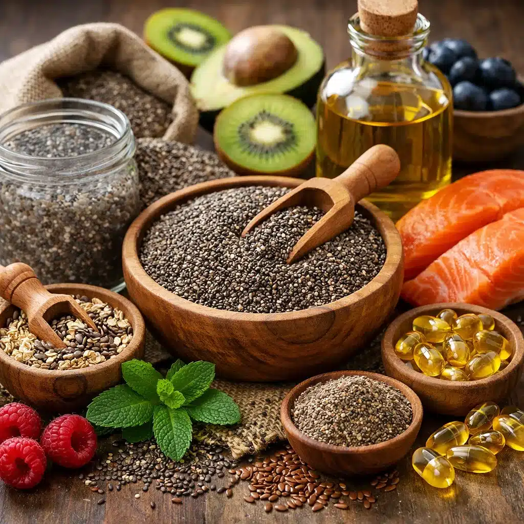 Chia – błonnik i omega-3