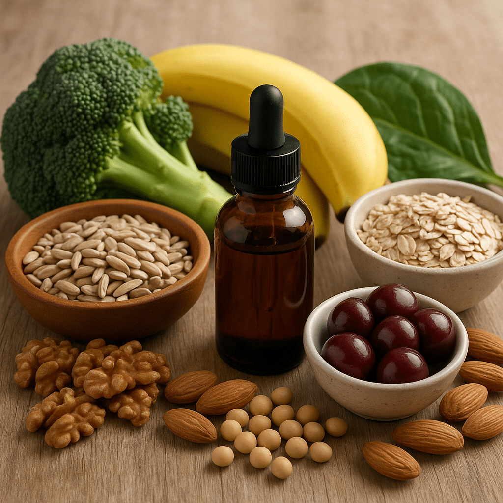 Melatonina z produktów roślinnych