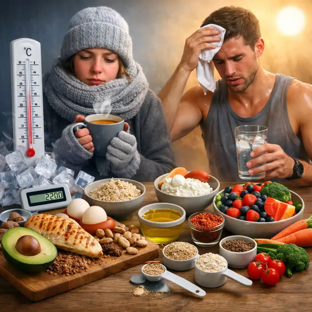 Zaburzenia termoregulacji a odpowiednia kaloryczność diety