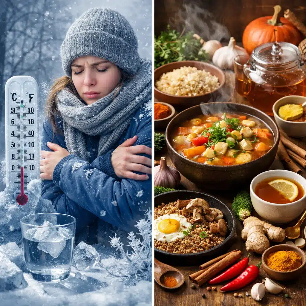 Przewlekłe wychłodzenie a dieta rozgrzewająca