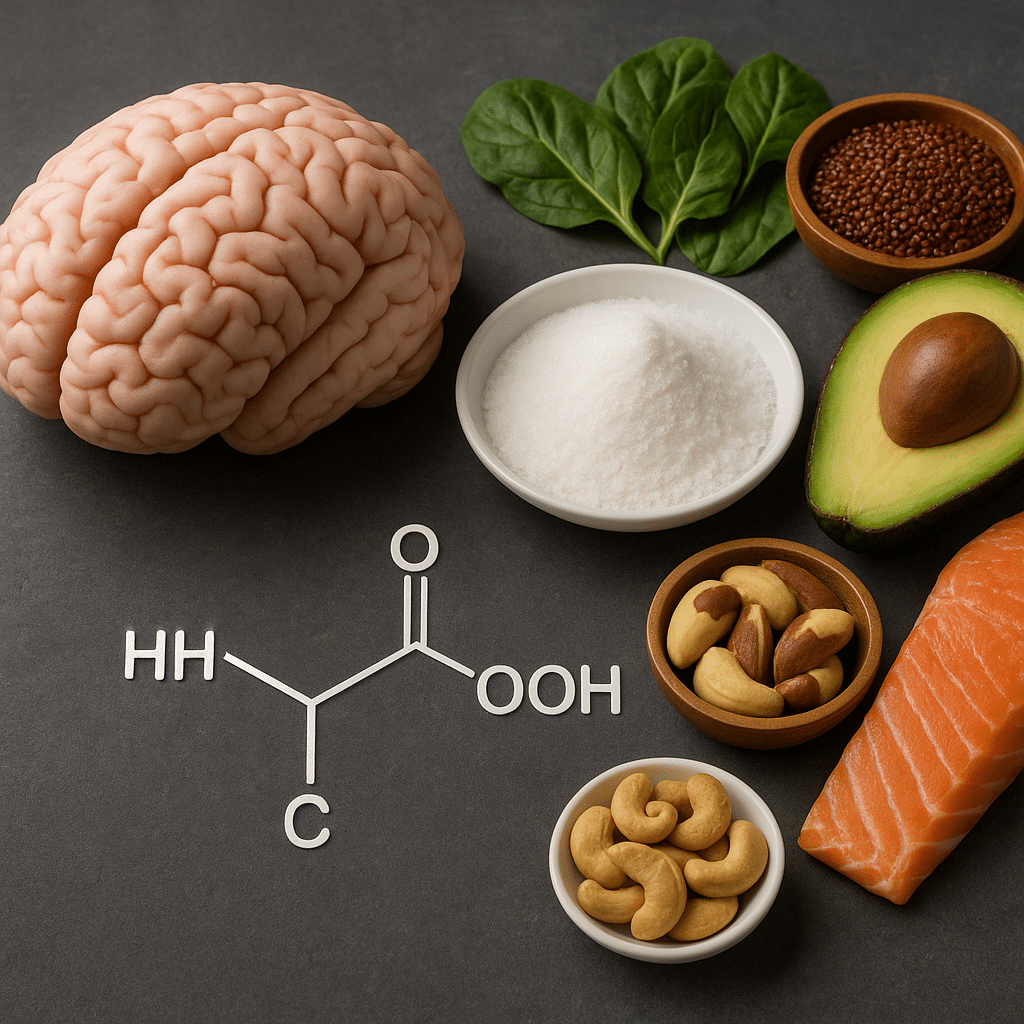 Kwas glutaminowy – rola w pracy mózgu