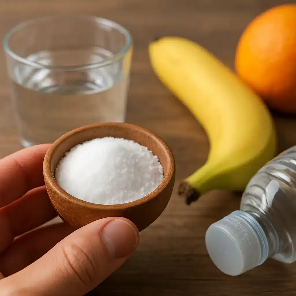 Niedobór sodu a odpowiednie nawodnienie