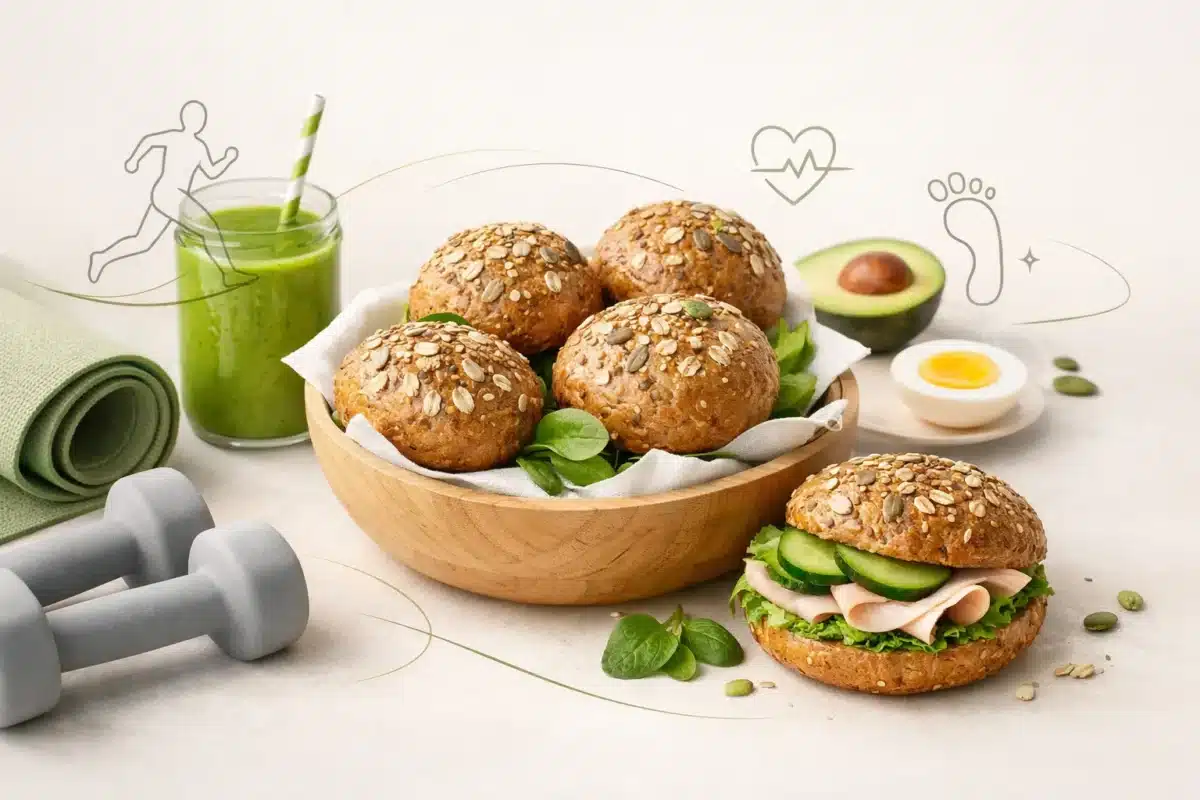 Fit bułki śniadaniowe