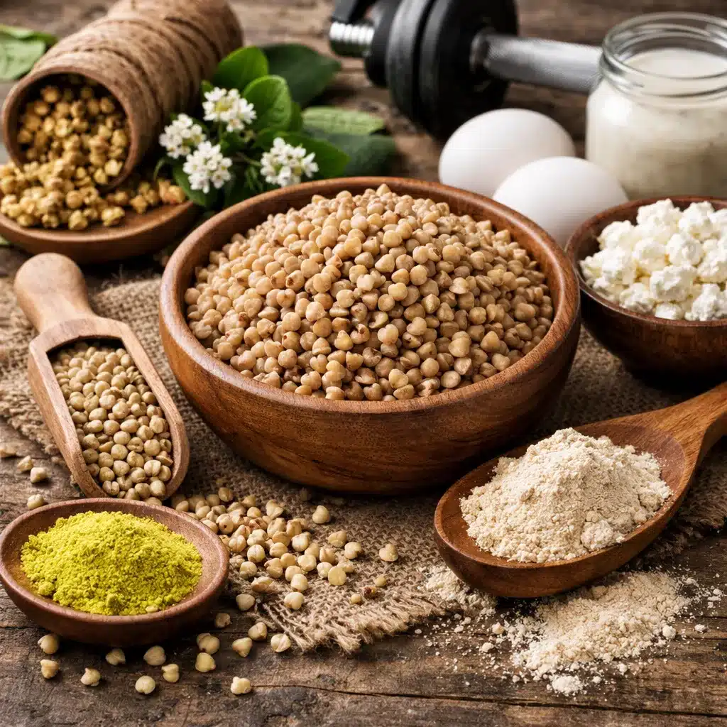 Kasza gryczana – rutyna i białko