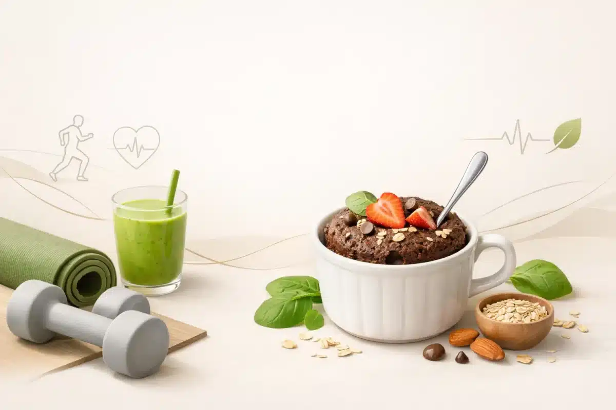 Fit ciasto z mikrofali