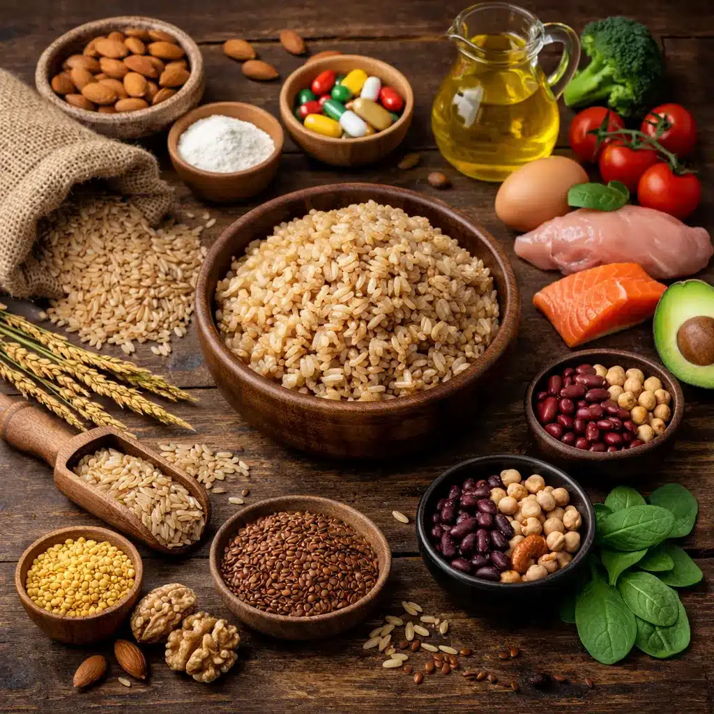 Ryż pełnoziarnisty – wartości odżywcze