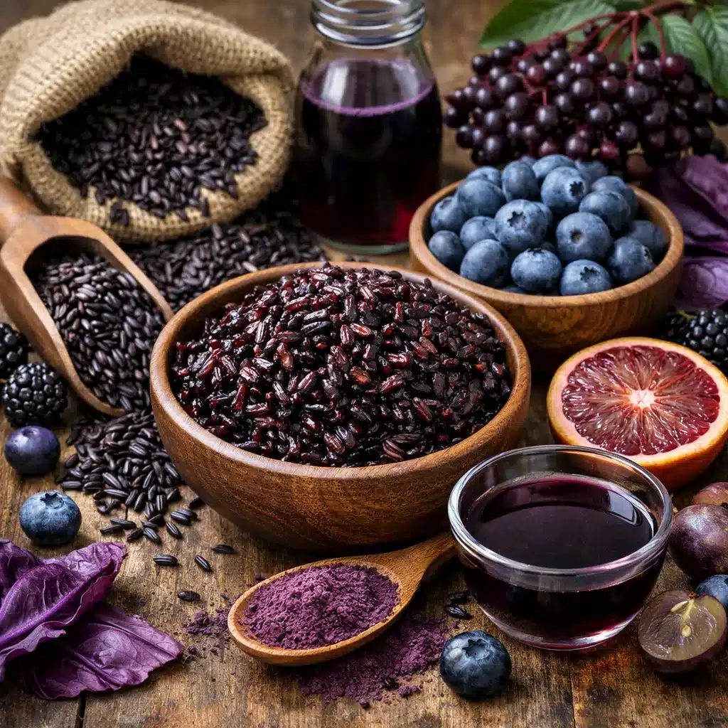 Ryż czarny – antocyjany