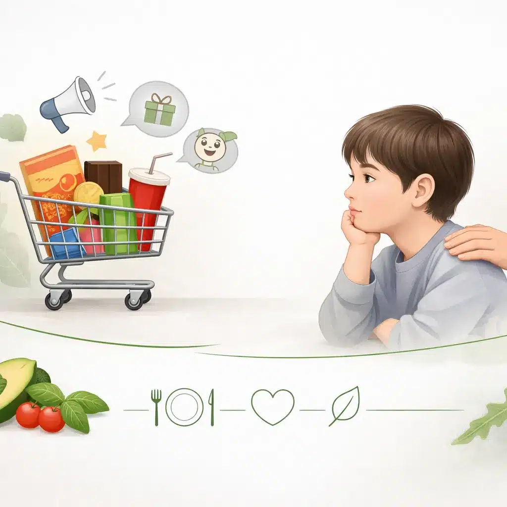 Jak radzić sobie z presją reklam żywności dla dzieci