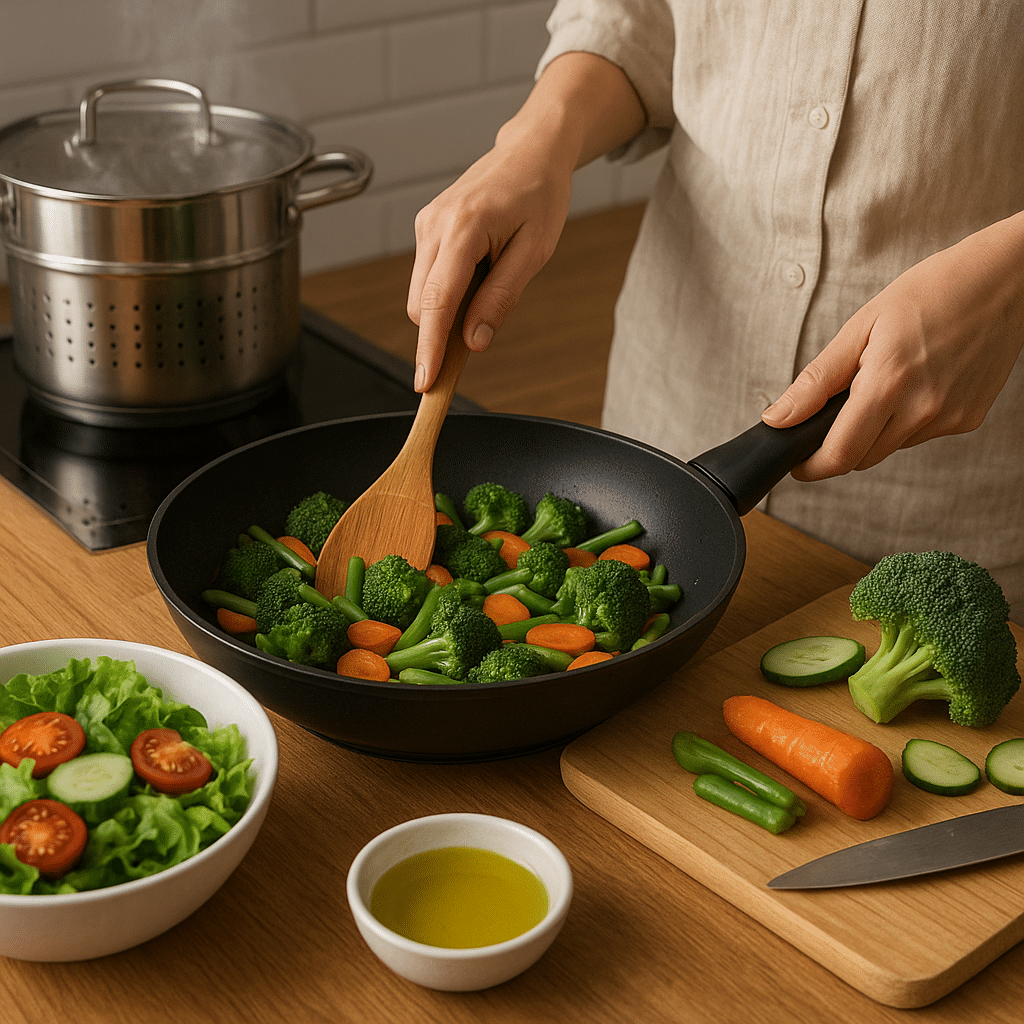 Zdrowe gotowanie – metody obróbki, które zachowują wartości odżywcze