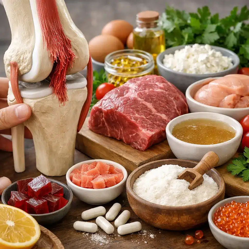 Osłabienie więzadeł a dieta bogata w kolagen