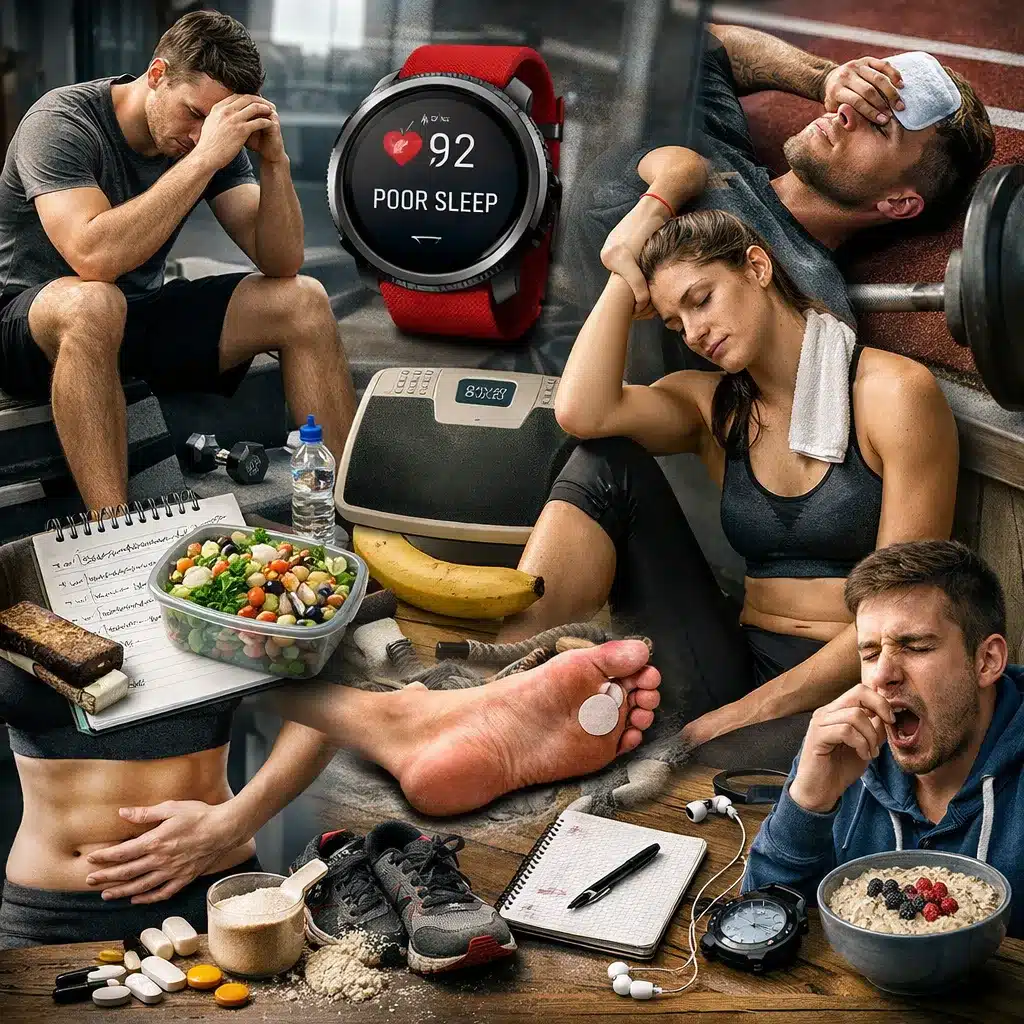 Objawy przemęczenia u osób aktywnych