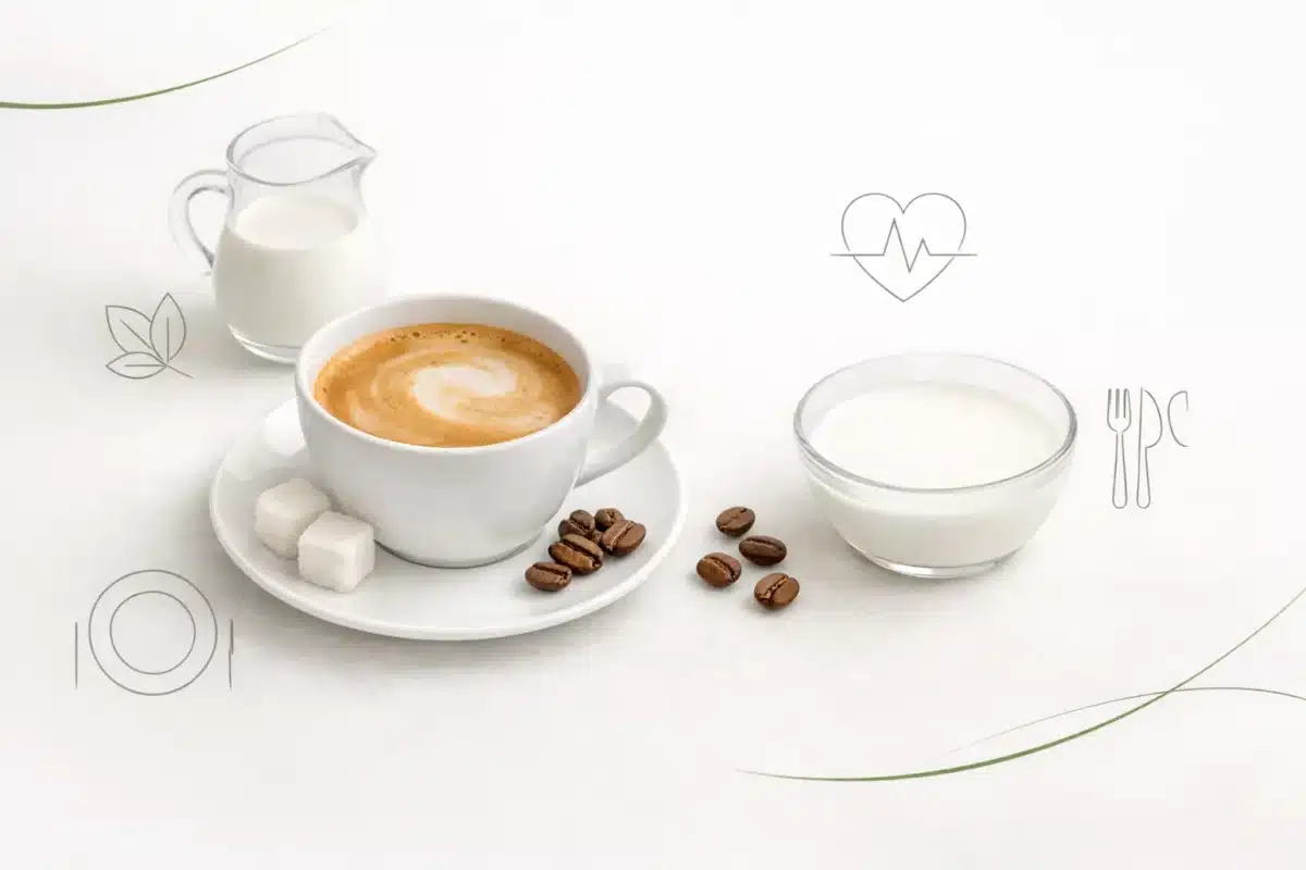 Czy kawa z mlekiem jest zdrowa