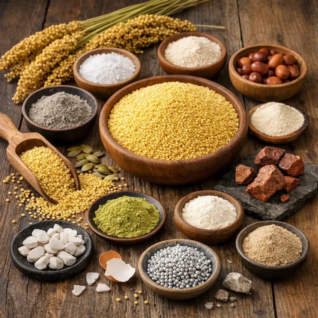 Proso – składniki mineralne