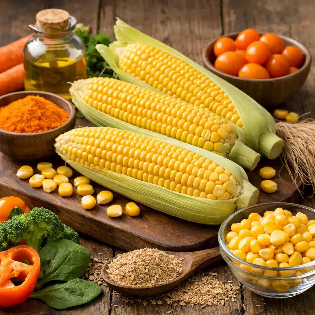 Kukurydza – karotenoidy i błonnik