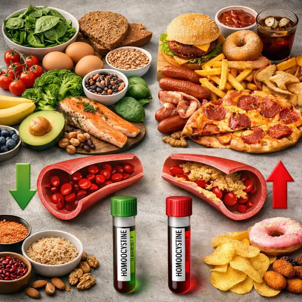 Jak dieta wpływa na poziom homocysteiny?