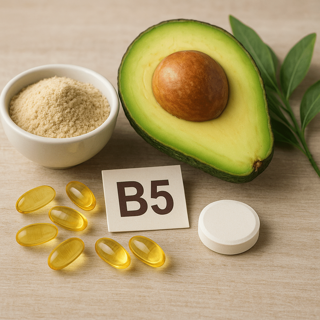 Witamina B5 – regeneracja skóry i metabolizm hormonów