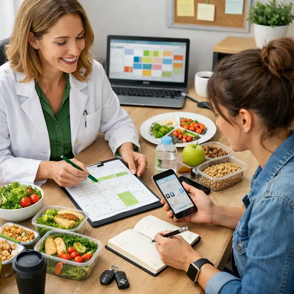 Jak dietetyk pomaga planować posiłki w zabieganym trybie życia?