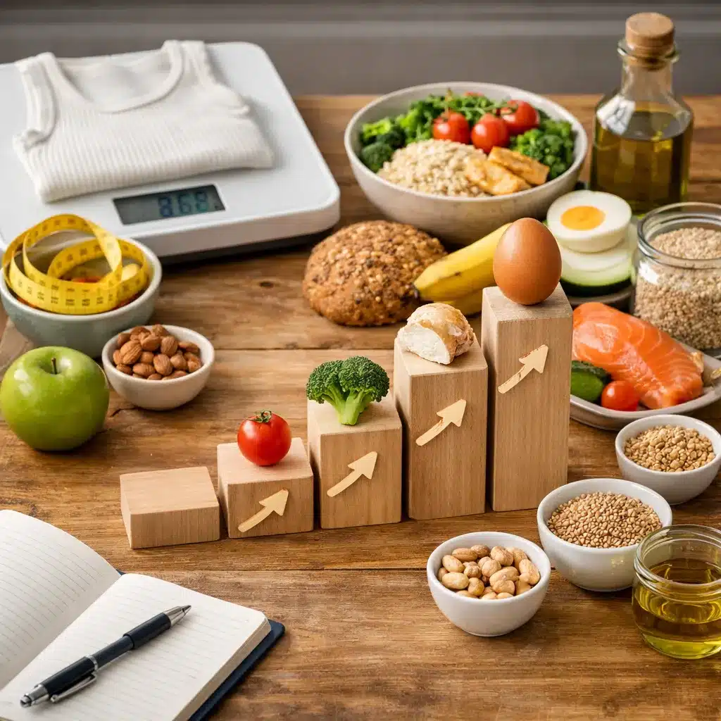 Niska masa ciała a stopniowe zwiększanie kalorii