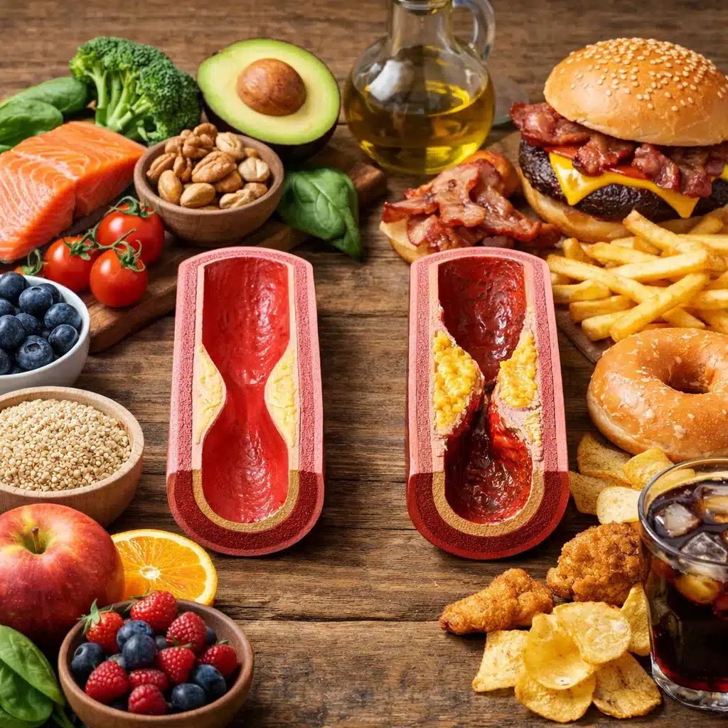 Jak dieta wpływa na zdrowie naczyń krwionośnych?