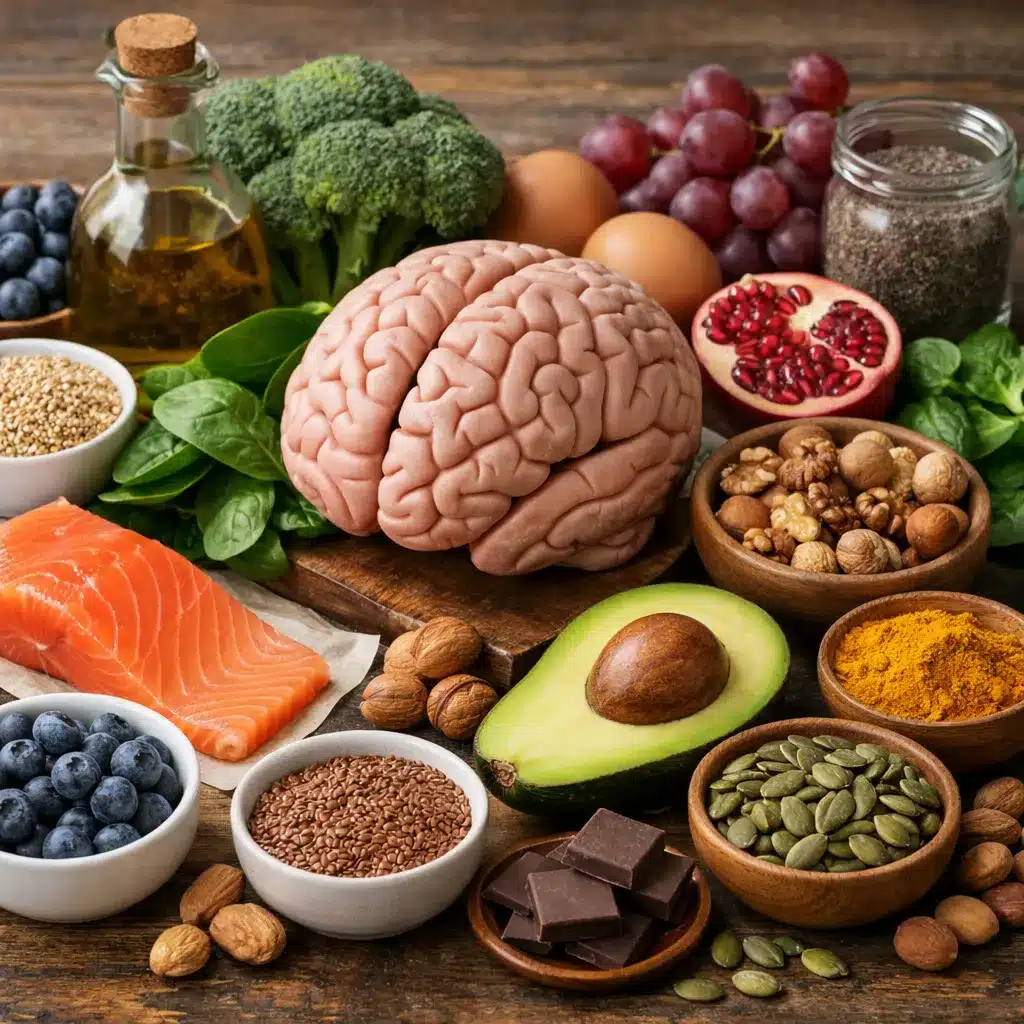 Zdrowe produkty wspierające pracę mózgu