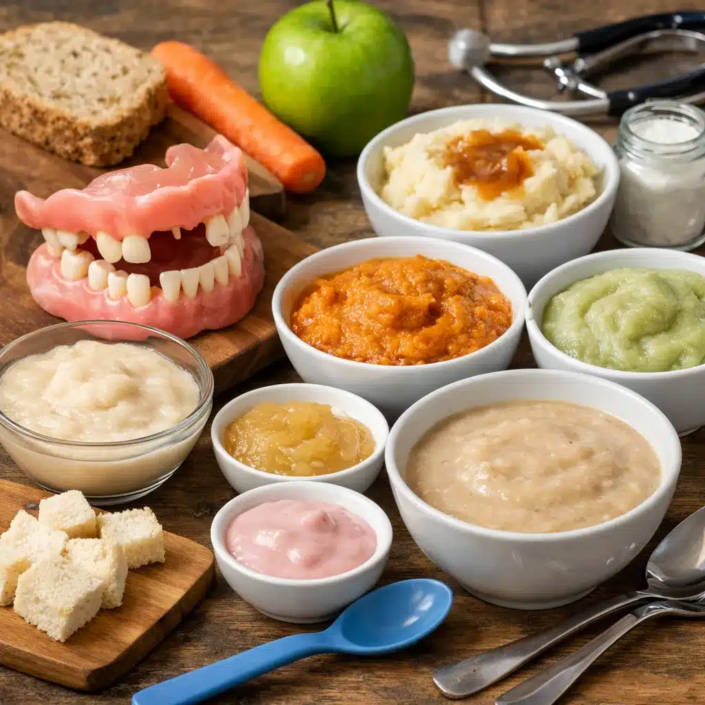 Brak zębów a dieta o zmienionej konsystencji