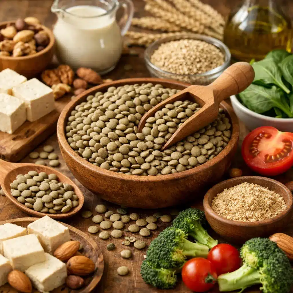 Soczewica zielona – pełnowartościowe białko roślinne