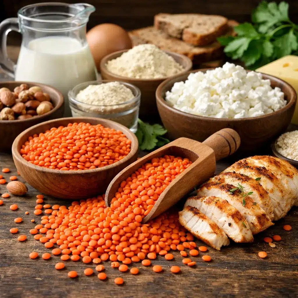 Soczewica czerwona – szybkie źródło białka