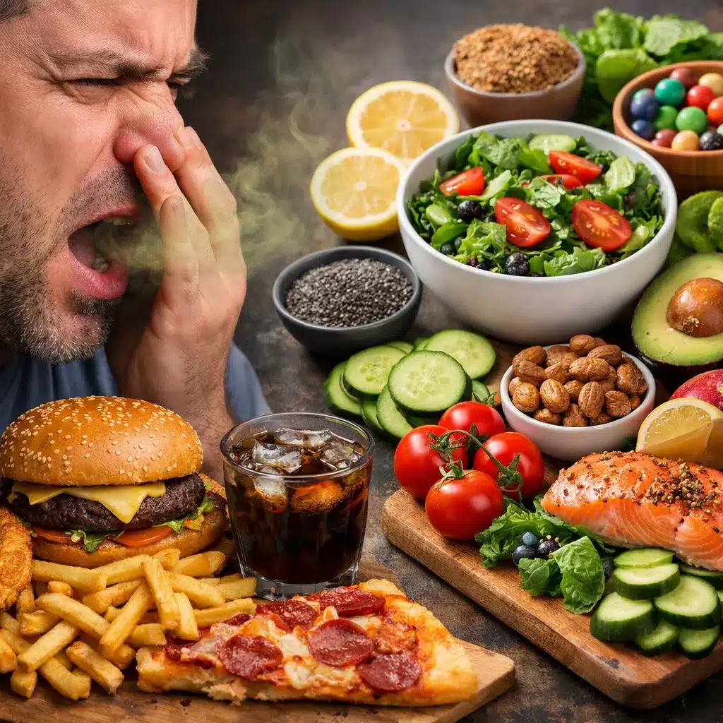 Nieświeży oddech a modyfikacja diety