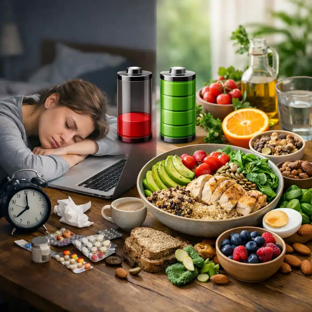 Zespół przewlekłego zmęczenia a dieta stabilizująca energię