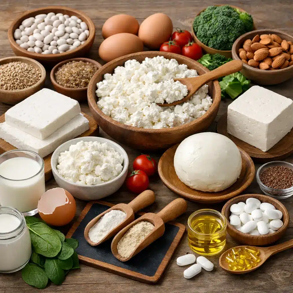 Składniki odżywcze w serach białych