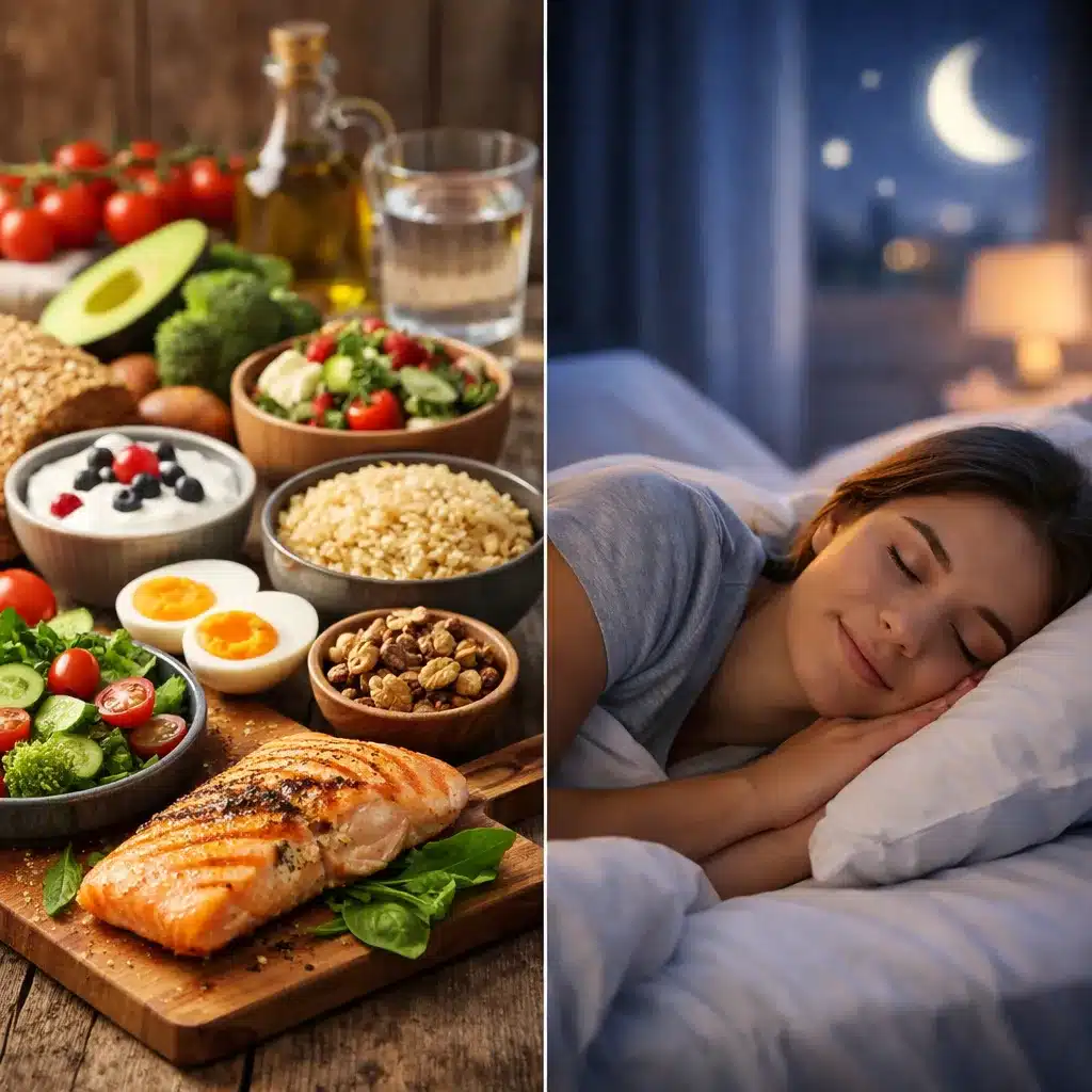 Czy jedzenie może wpływać na jakość regeneracji nocnej?