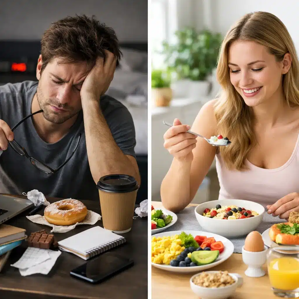 Brak koncentracji rano a odpowiednie śniadanie