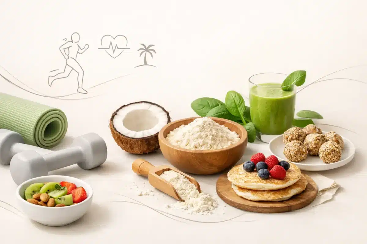 Mąka kokosowa przepisy fit