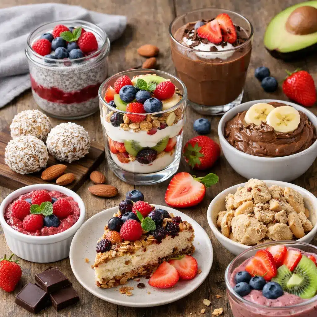 Desery fit na odchudzanie