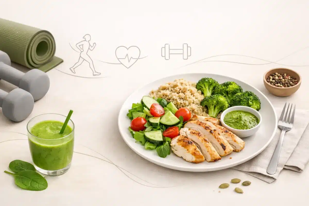 Obiad fit z kurczaka