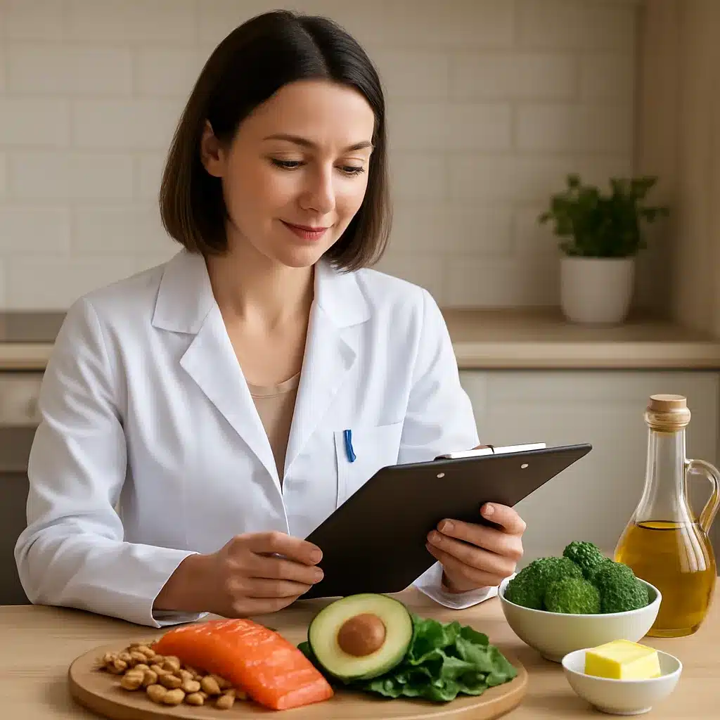 Jak wygląda dieta ketogeniczna prowadzona przez dietetyka?