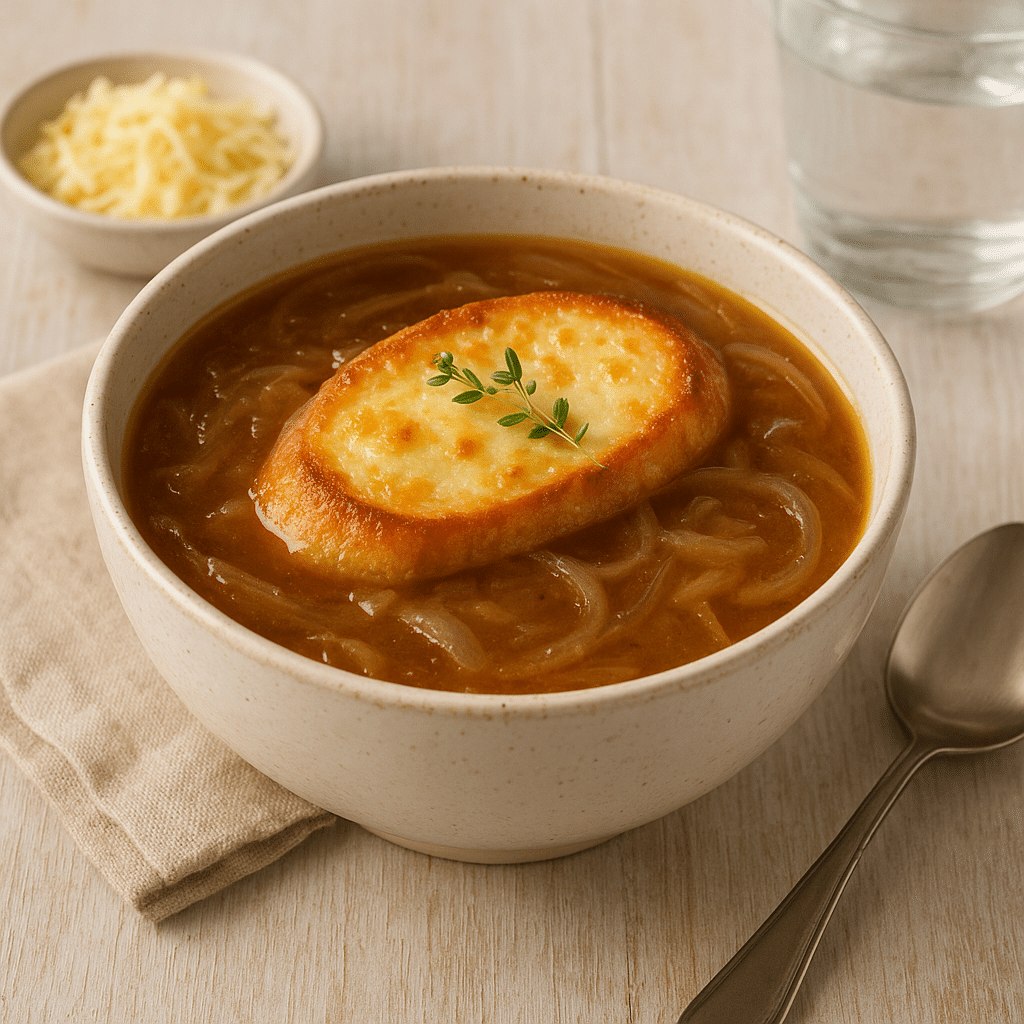 Zupa cebulowa light – kuchnia francuska