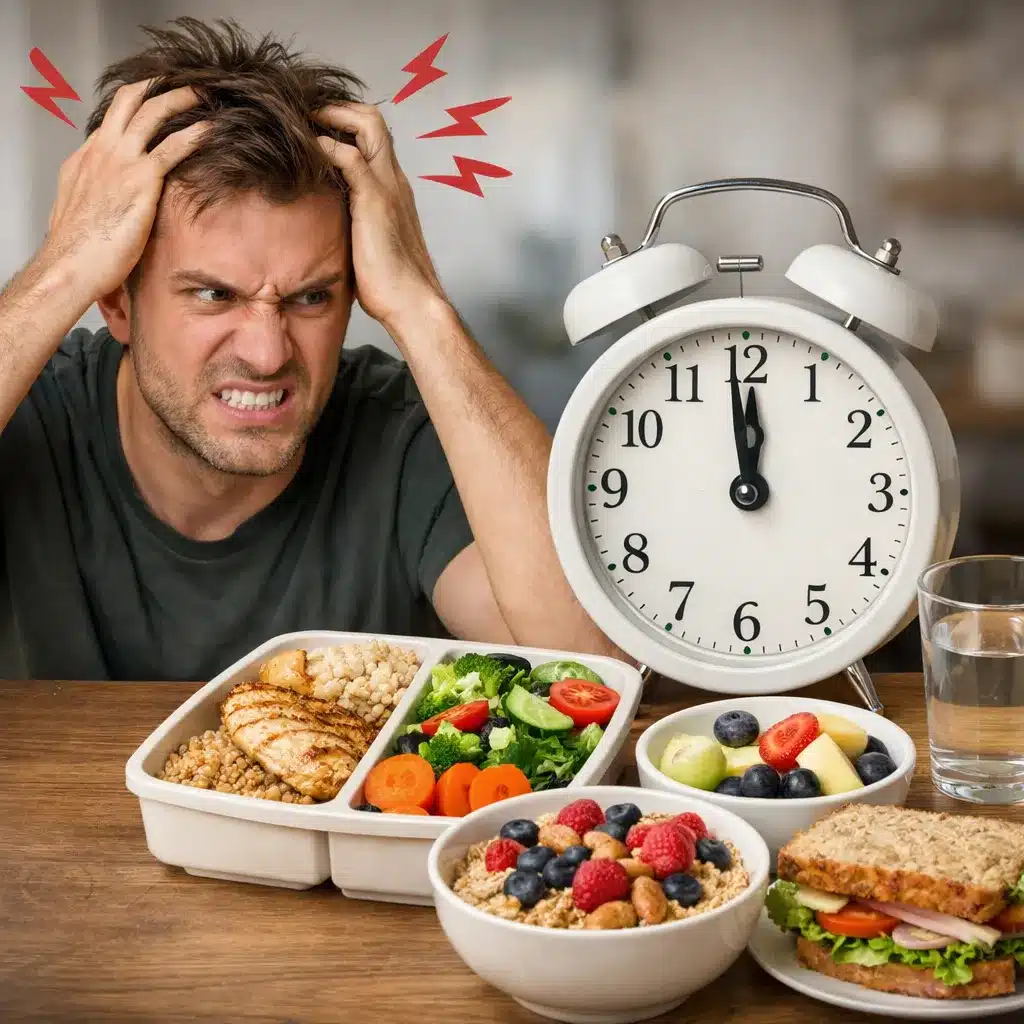 Rozdrażnienie a regularność posiłków