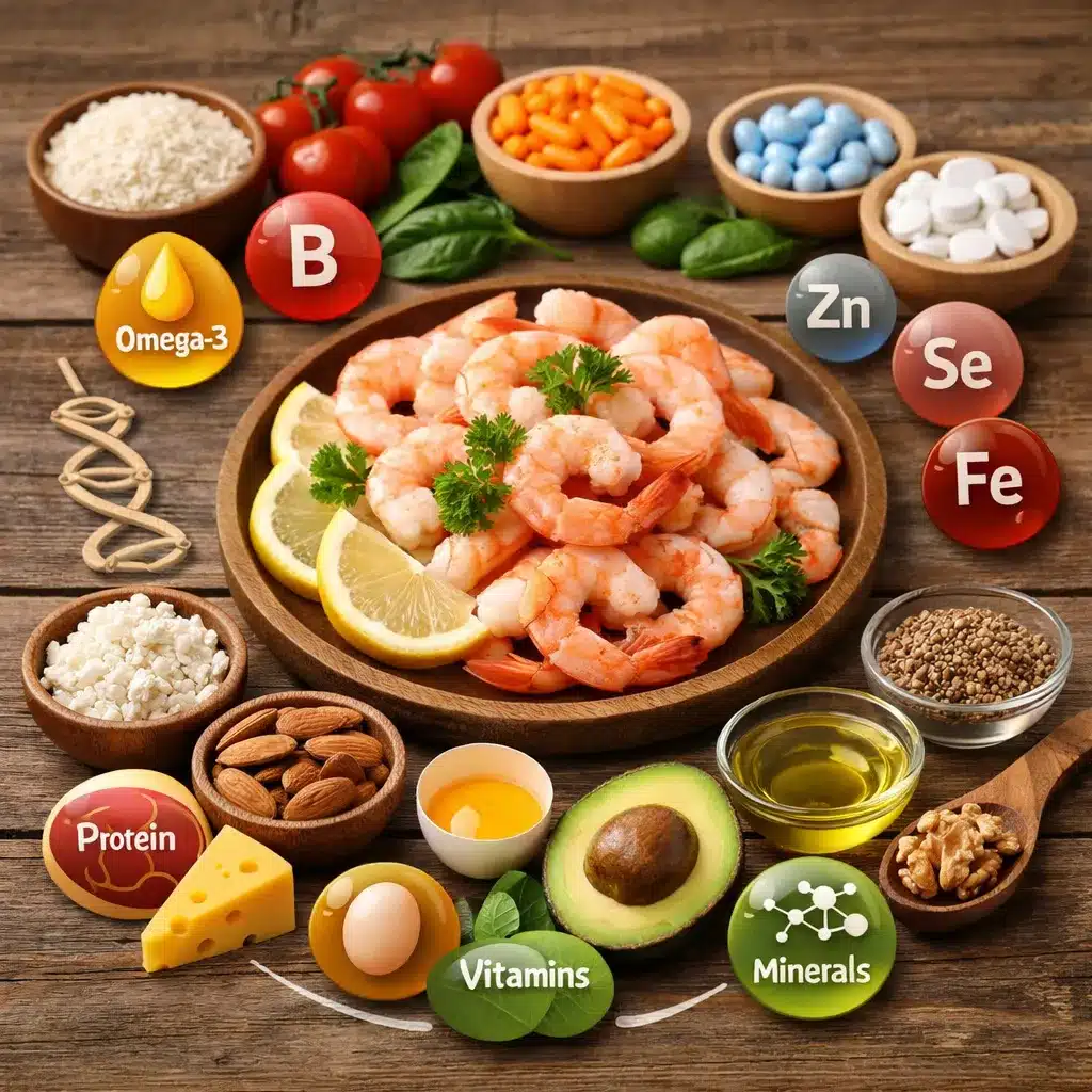 Krewetki – wartości odżywcze