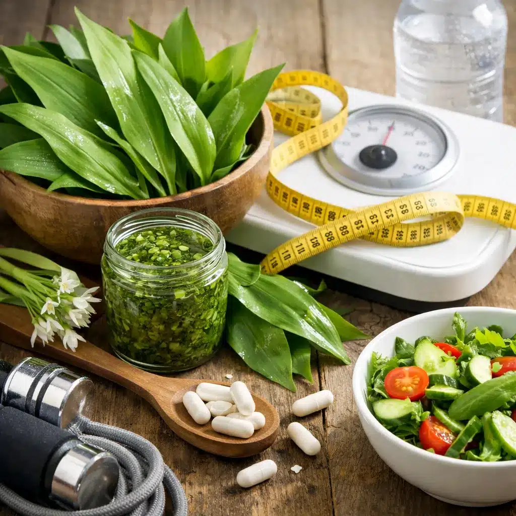 Czosnek niedźwiedzi na odchudzanie