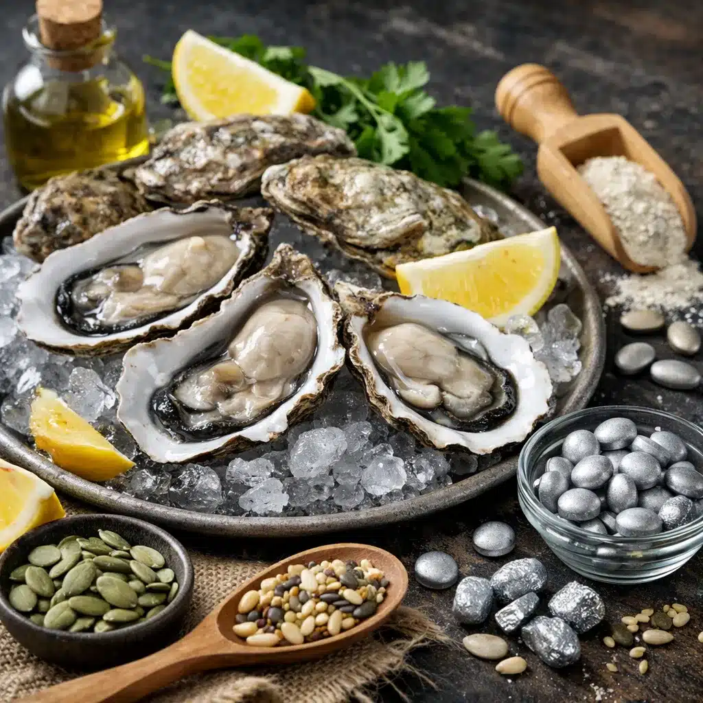 Ostrygi – źródło cynku