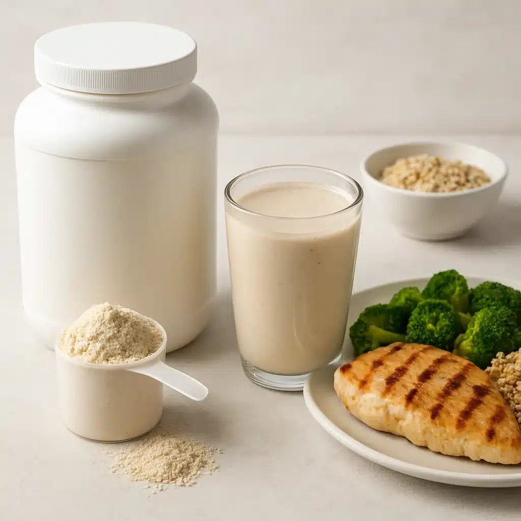 Izolat białka co daje