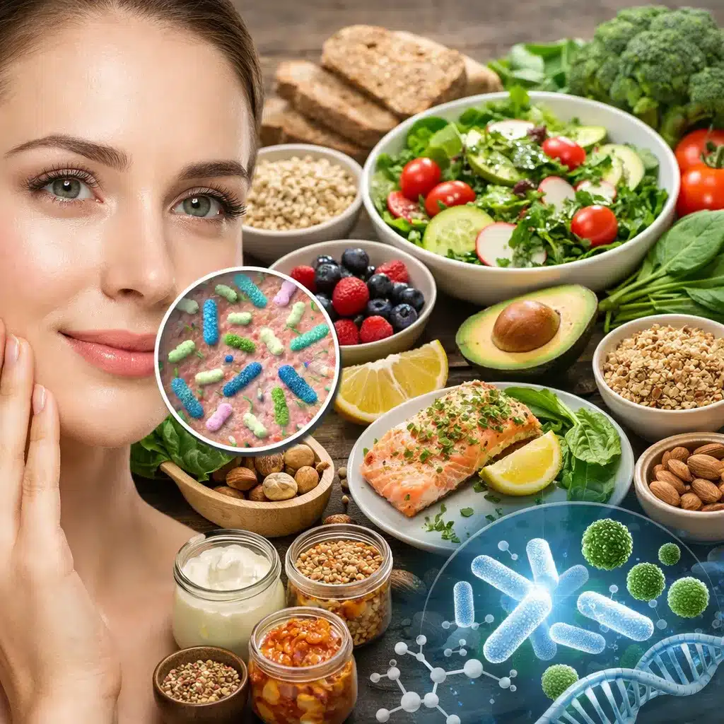 Jak dieta wpływa na florę bakteryjną skóry?