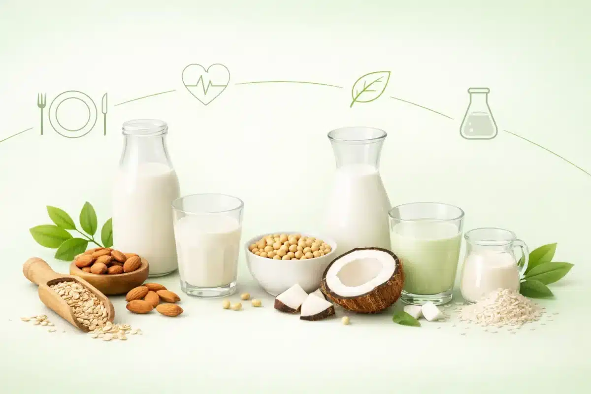 Jakie mleko roślinne jest najzdrowsze