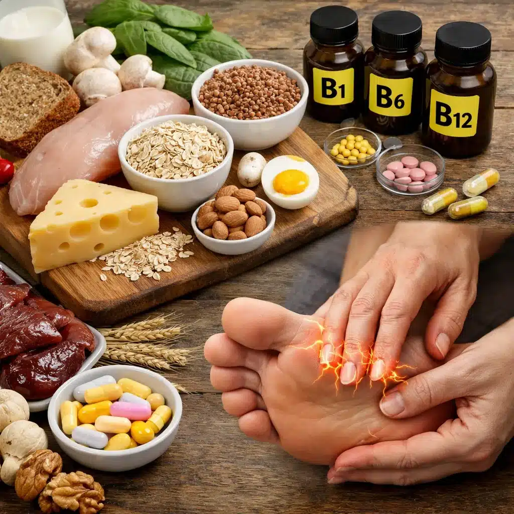 Mrowienie kończyn a niedobór witamin z grupy B