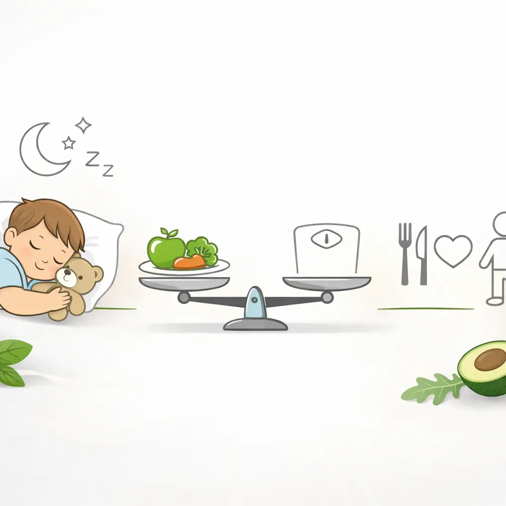 Znaczenie snu dla apetytu i masy ciała dziecka