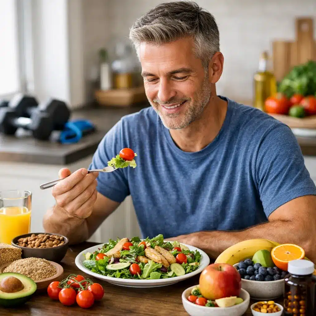 Dieta a zdrowie mężczyzn po 40. roku życia